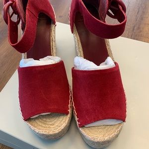 Marc Fisher Espadrille Platform Wedge